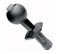 GTDTKGANAK Support De Plaque De Navigation Support De Base De Tige De Fourche avec Trou Hexagonal De 12mm pour Ninja Moto Support De TéLéPhone
