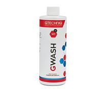 Gtechniq GWash Shampoing Concentré Carrosserie Haute Performance, 250 ml | Shampoing auto pH neutre. Nettoie efficacement, renforce la protection et ravive la brillance de la carrosserie