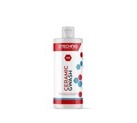 Gtechniq Shampoing auto 2 en 1 céramique GWash et revêtement hydrophobe pour le nettoyage de voiture Nettoie et repousse la saleté Nettoyant auto jusqu'à 3 mois de protection Super concentré 1 l