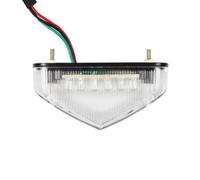 GTEEW Feu Arrière Frein Feu Arrière Universel 12 V Pour Moto - Éclairage De Plaque D'immatriculation Multifonction Avec Stop Pour Scooters, Cyclomoteurs Et Motos