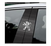 GTFRFD Autocollant de Colonne Montante Centrale Voiture,pour Peugeot 308 2007-2013 Garniture Montant B Vitre Portière Voiture Tuning Accessoires