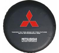 GTFRFD Housse Roue Secours de Voiture, pour Mitsubishi Pajero pinin 1998-2004 2005 2006 Étanches à Poussièrecouvercle de Protection Accessoires Modification Extérieur,B 15in