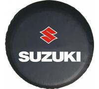 GTFRFD Housse Roue Secours de Voiture, pour Suzuki Jimny 2012-2017 Housse de Pneu de Couverture Roue Protection Antipoussière Imperméable,14in