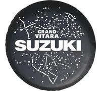 GTFRFD Housse Roue Secours de Voiture, pour Suzuki Jimny (GJ) 2. Gen 2018-2023 2024 Étanches à Poussièrecouvercle de Protection Accessoires Modification Extérieur,G 14in