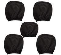 GTFRFD Housses D'appui-tête de Voiture, pour BMW E39 F10 E60 F30 E46 E36 X1 E84 E90 Serie 1 Résistantes à la Poussière Lavables avec Ourlets Élastiques Universelles,B 5 pcs