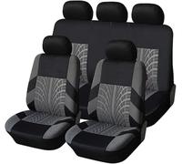 GTFRFD Housses de Siège de Voiture pour Citroen C5 Aircross 2019-2023 PU Cuir Imperméable Antidérapant Housses De Siège Interieur Accessoires,A