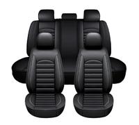 GTFRFD Housses de Siège de Voiture pour Nissan Navara NP300/D23 2015-2018 PU Cuir Imperméable Antidérapant Housses De Siège Interieur Accessoires