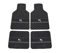 GTFRFD Tapis de Sol de Voiture pour Citroen DS3 2019-2023 Tapis de Sol Durable Imperméables et Antidérapants Ensemble en Cuir PU,A