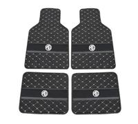 GTFRFD Tapis de Sol de Voiture pour MG ZS EV 2017 2018 2019 2020 2021 2022 2023 2024 Tapis de Sol Durable Imperméables et Antidérapants Ensemble en Cuir PU,D
