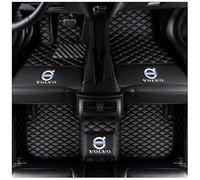 GTFRFD Tapis de Sol de Voiture pour Volvo XC60 2012-2015 Tapis de Sol Durable Imperméables et Antidérapants Ensemble en Cuir PU,A