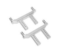 GTFRUQAS PièCes RéParation Rc pour SCY 16101 16102 16103 16101 Pro 16102 Pro 16103 Pro 1/16 Voiture RC Haute Vitesse Métal Amélioré pour Piliers De Carrosserie Avant Et Arrière Universels(Silver)
