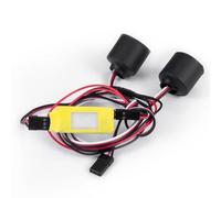 GTFRUQAS pour Axial pour SCX10 III AXI03007 pour Wrangler AXI03006 pour Gladiator 1/10 1 Paire De Lumières RC Crawler Car Model Parts RC Voiture Lumière Lampe