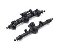 GTFRUQAS pour Axial pour SCX24 pour Bronco C10 pour Deadbolt pour JLU 1/24 Ensemble Complet D'essieux Portail Avant Et Arrière Pièces Rechange Voitures sur Chenilles RC Accessoires Voitures RC