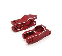 GTFRUQAS pour FS for Thunder 1/8 Metal Steering Cup RC Car Off-Road Tracked Vehicle Parts and Accessories Upgrade Replacement and Use Accessoires Voitures RC(Red)