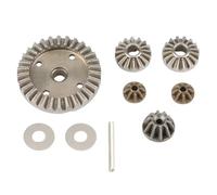 GTFRUQAS pour Haiboxing pour HBX 16889 16889A 16890 16890A SG1601 SG1602 1/16 Engrenages D'entraînement Différentiels en Métal M16103 RC Accessoires De Pièces De Voiture PièCes RéParation Rc
