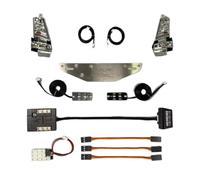 GTFRUQAS pour Tamiya pour Volvo F16 750 56360 1/14 RC Camion Système D'éclairage Groupe De Lampes À Eau Benne Modèle De Voiture Bricolage Mise À Niveau Accessoires Pièces RC Voiture Lumière Lampe