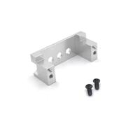 GTFRUQAS pour Wltoys 144001 124019 124018 1/14 1/12 Support Servo Alliage D'aluminium Voiture Télécommandée Pièces Accessoires Mise À Niveau Remplacement Accessoires Voitures RC(Silver)