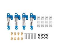 GTFRUQAS Rc Amortisseur SpéCial pour Axial pour SCX24 90081 1/24 Amortisseur Métallique Accessoires pour Véhicules Tout-Terrain RC Chenilles Pièces Et Accessoires De Mise À Niveau Et De Remplacement