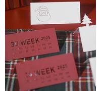 GTFYUDGH Calendrier 3D 2026 Bureau | Calendrier à Pages à Détacher Ours de Noël 2026 | Décoration de Noël pour Famille - Décoration Maison Bureau Salle de Classe Fête d'Anniversaire et