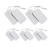 GTFYUDGH Electrode Pads - 10 Pièces Massage Relaxation Musculaire - Électrodes Adhésives Réutilisables | Hommes Femmes Sportifs Patients Domicile Salon Studio Salle de Sport Bureau