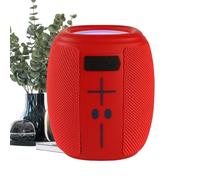 GTFYUDGH Enceinte Extérieure sans Fil - Son Stéréo avec Éclairage RGB - Son Stéréo Puissant Petite Enceinte | pour Chambre Salon Plage Voyage Pêche Randonnée Anniversaire Noël Cadeaux De