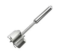 GTFYUDGH Outil Hachoir à Bœuf Haché - Ustensile De Cuisine Multifonction En Acier Inoxydable - Outil Écrase-Viande Hachée - Pour Pique-nique Cuisson Légumes Carottes Patate Avocat Dinde