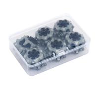 GTFYUDGH Pièces De Rechange pour Crampons De Chaussures De Golf - Pointes Amovibles pour Chaussures De Golf,18 Pièces Accessoires D Aide Au Swing pour Golfeurs pour Jeu sur Parcours Leçons