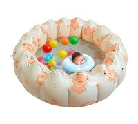 GTFYUDGH Piscines pour - Bassin Décathlon Extérieur,Bassin Flottable Portable pour Extérieur Jardin Lac Terrasse Fête Bronzage