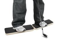 GTFYUDGH Plateau D'Équilibre pour Golf - Aide d'Entraînement avec Planche de pour Déplacer Le Poids - Entraîneur Vitesse d'Élan Améliore Stabilité Débutants Sport Extérieur