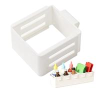 GTFYUDGH Rangement Réfrigérateur Extensible - Conteneur De Rangement Gain De Place Pour Porte Latérale,Panier séparateur de réfrigérateur - pour Cuisine Maison Salle à Manger Bureau Garde-Manger