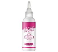 GTFYUDGH Solution Glissante, 120ml Nettoyant Gel pour Ongles, Nettoyant pour Pinceaux de Manucure pour Professionnels Salons Débutantes Compétitions Femmes