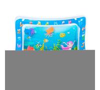 GTFYUDGH Tapis d'eau sensoriel, tapis de jeu d'eau à capteur,Coussin sensoriel d'eau épaissi - Tapis d'eau gonflable pour chat et chien, tapis de jeu sensoriel avec poisson pour animaux de compagnie,