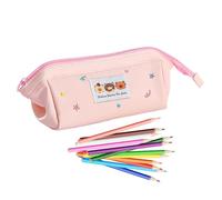 GTFYUDGH Trousses À Crayons Esthétique | Trousse Ours Mignonne Pochette Esthétique | Porte-Stylos pour Fournitures Marqueurs Étudiants Salle de Classe École Voyage