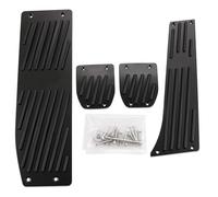 GTGJFJKW Pour B&MW F30 F10 F20 E34 E39 E90 E60 E63 F12 E84 F25 1 3 5 6 X1 X3 X5 Series Voiture Frein À Gaz Pédales Pédales Couvre-pédale LHD Accessoires(Black mt)