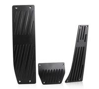 GTGJFJKW Pour B&MW F30 F10 F20 E34 E39 E90 E60 E63 F12 E84 F25 1 3 5 6 X1 X3 X5 Series Voiture Frein À Gaz Pédales Pédales Couvre-pédale LHD Accessoires(Black at)