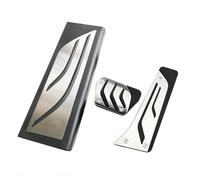GTGJFJKW Pour B&MW X3 G01 F97 X4 G02 F98 2018 2019 2020 Voiture Accélérateur Frein Repose-Pied Pédale Patins Style Gaz Refit Autocollant Accessoires(Style2 3PCS)