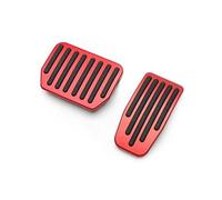GTGJFJKW Pour Tesla Pour Model Y 3 Pour Highland Pédale Pads Couverture Accélérateur Antidérapant Frein Repos Tapis Accessoires(Red)