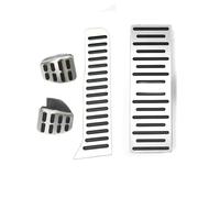 GTGJFJKW Pour VW Pour Sharan 7N 2010 2011 2012 2013 2014 2015 2016 2017 2018 2019 2020 2021 2022 2023 2024 Frein Carburant Antidérapant Footres Pédale Voiture Accessoires(MT With Rest)