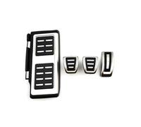 GTGJFJKW Pour VW Pour Tiguan L AD BW Pour Allspace 2017 2018 2019 2020 2021 2022 2023 Pas De Perçage Pédales Repose-voiture Frein Accélérateur Accessoires(4pcs)