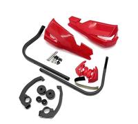 GTGJFJKW Pour XL 750 Pour Transalp 2023-2024 Prota-main Moto Protège-guidon Protège-écran Avec Protège-spoilers Accessoires(Red)