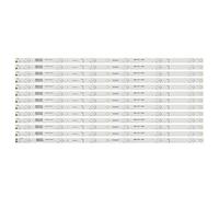 GTHAD [Accessoires TV] Bande de rétroéclairage LED 6 Lampes for Sharp 60 & #39; & #39;Téléviseur 3P60UK007-A1 JL.D60061330-020BL-M LCD-60SU478A 60TX4100A lc-60ui7652e LCD-60SU475A