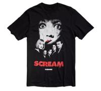 GTHBr889h Scream Movie Poster T-Shirt Black M