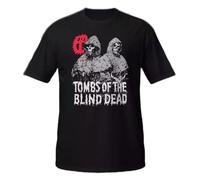 GTHBr889h TOMBS of The Blind Dead - T-Shirt Black M