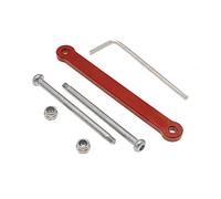 GTHELE Barre de direction en aluminium et goupilles de suspension pour 2WD Traxxas Rustler Slash Stampede VXL Bandit Nitro Sport, remplacement de 2532 2640
