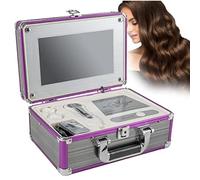 GTHTUHFD Analyseur de peau et de cheveux, écran LCD de 10,1 pouces, scanner de diagnostic de peau numérique avec lentille 50x et 200x, détecteur de follicules pileux pour salon de beauté
