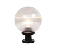 GTHTUHFD Borne Lumineuse Extérieure Étanche Creative Profession, Lanterne De Jardin Boule E27, Style Industriel Edison, pour La Décoration De Patio, Cour, Parc Communautaire,Clear-30 * 40cm