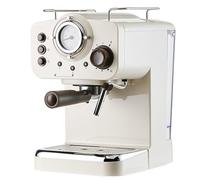 GTHTUHFD Cafetière expresso, machine à café rétro 15 bar, avec mousseur à vapeur, réservoir d'eau de 1,25 L, 2 types de bols à poudre, pour la maison, la salle de conférence