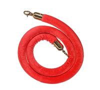 GTHTUHFD Cordes pour Fêtes Et Tapis Rouges, Barrières De Sécurité pour Musées, Cérémonies D'Ouverture, Buffets Et Supermarchés - Corde De Guidage De Foule 32 Mm/Bleu /,Red-60Cm/23.6 in