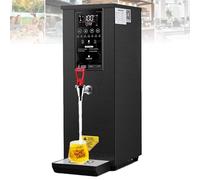 GTHTUHFD Distributeur d'eau Chaude, Chaudière Électrique Commerciale, Acier Inoxydable, Chauffage Rapide pour Restaurants, Hôtels Et Bureaux, Panneau De Commande Numérique,Black