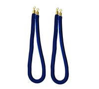 GTHTUHFD Lot De 2 Cordes Économiques Noires, Bleues Et Rouges, 32 Mm, pour La Gestion des Foules dans Les Cinémas, Les Grands Événements Et La Signalisation. Corde VIP P,Blue-0.7M